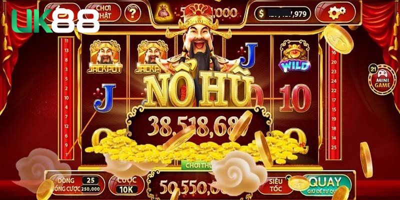 Nổ Hũ Thần Tài UK88: Tựa Game Trực Tuyến Cực Hot Năm 2024