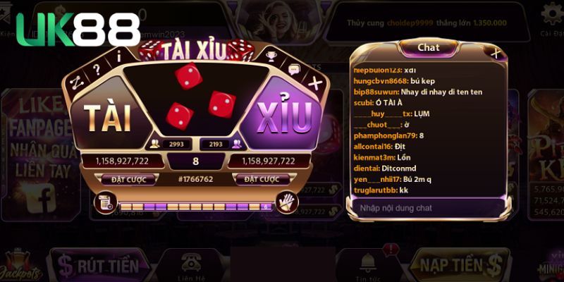 Trải nghiệm mini game trên dưới cùng UK88