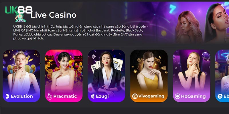 Casino online - Chơi bài cùng Dealer cực chiến