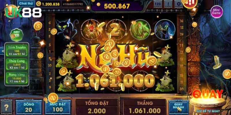 Hướng dẫn cách chơi game nổ hũ tại UK88